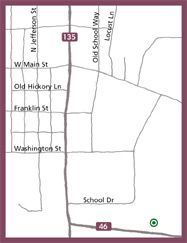 Detailed Map for Brown County Winery