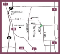 Detailed Map for Simmons Winery
