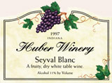 Huber Orchard & Winery Label