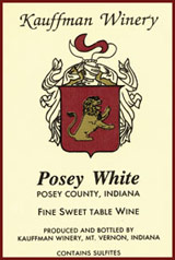 Kauffman Winery Label